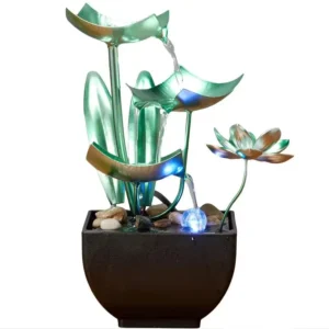Water Fountain 3Tier Fountain Lotus