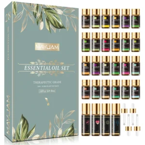 28pcs Pure Natural Essential Oils Gift Set For Humidifier Diffuser
